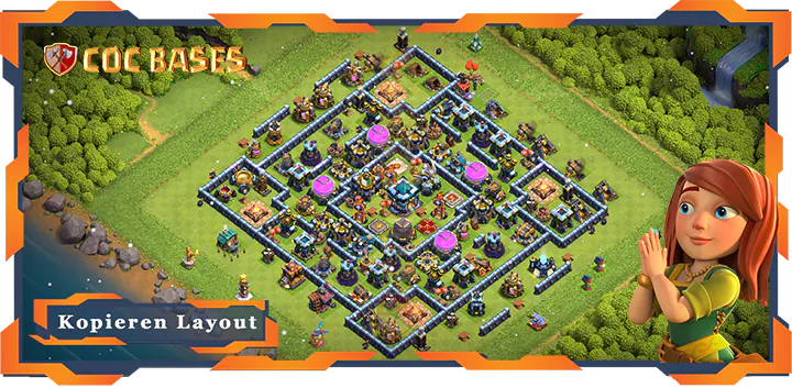 Clash of Clans RH13 Farmen Basis