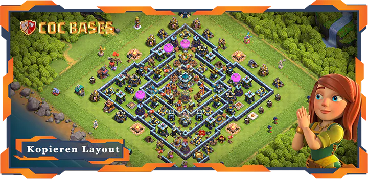 Clash of Clans RH13 Hybrid Basis
