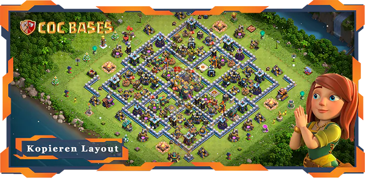 Clash of Clans RH14 Hybrid Basis