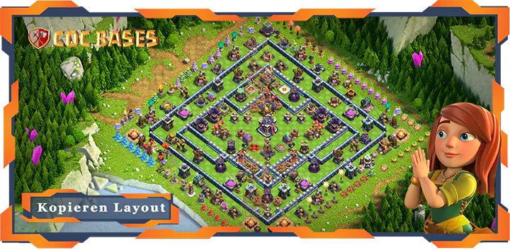 Clash of Clans RH15 Anti2 Stern Basis