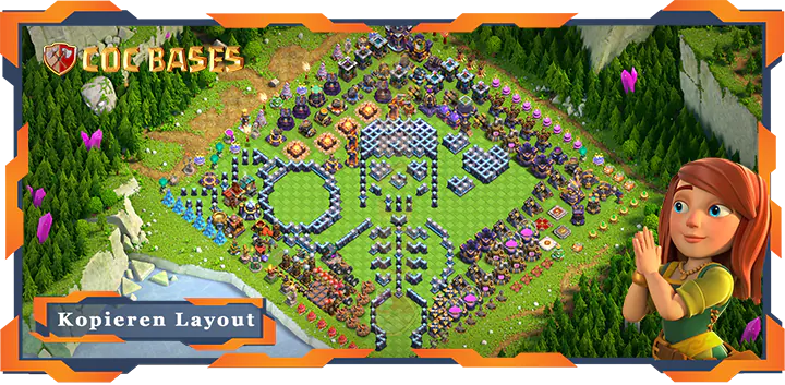 Clash of Clans RH15 Spaß Basis