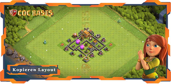 Clash of Clans RH4 Hybrid Basis