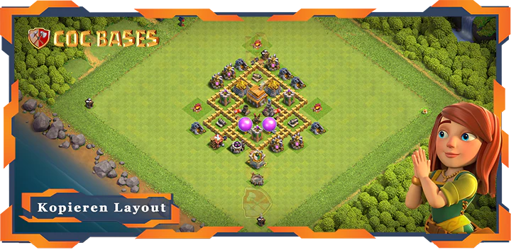 Clash of Clans RH5 Hybrid Basis
