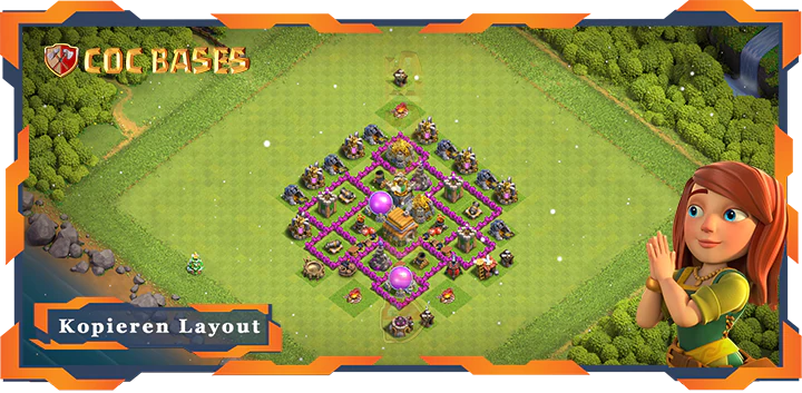 Clash of Clans RH6 Anti 2 Stern Basis