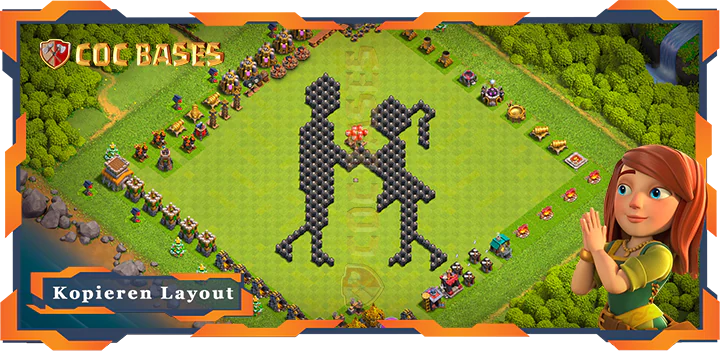 Clash of Clans RH8 Spaß Basis