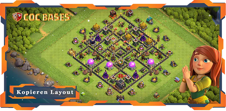 Clash of Clans RH9 Farmen Basis