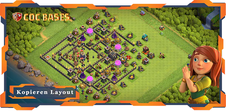 Clash of Clans RH9 Hybrid Basis