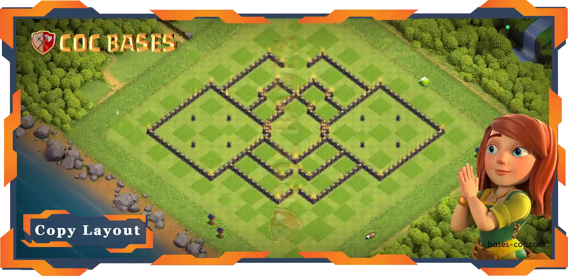 Town Hall 09 Base #97