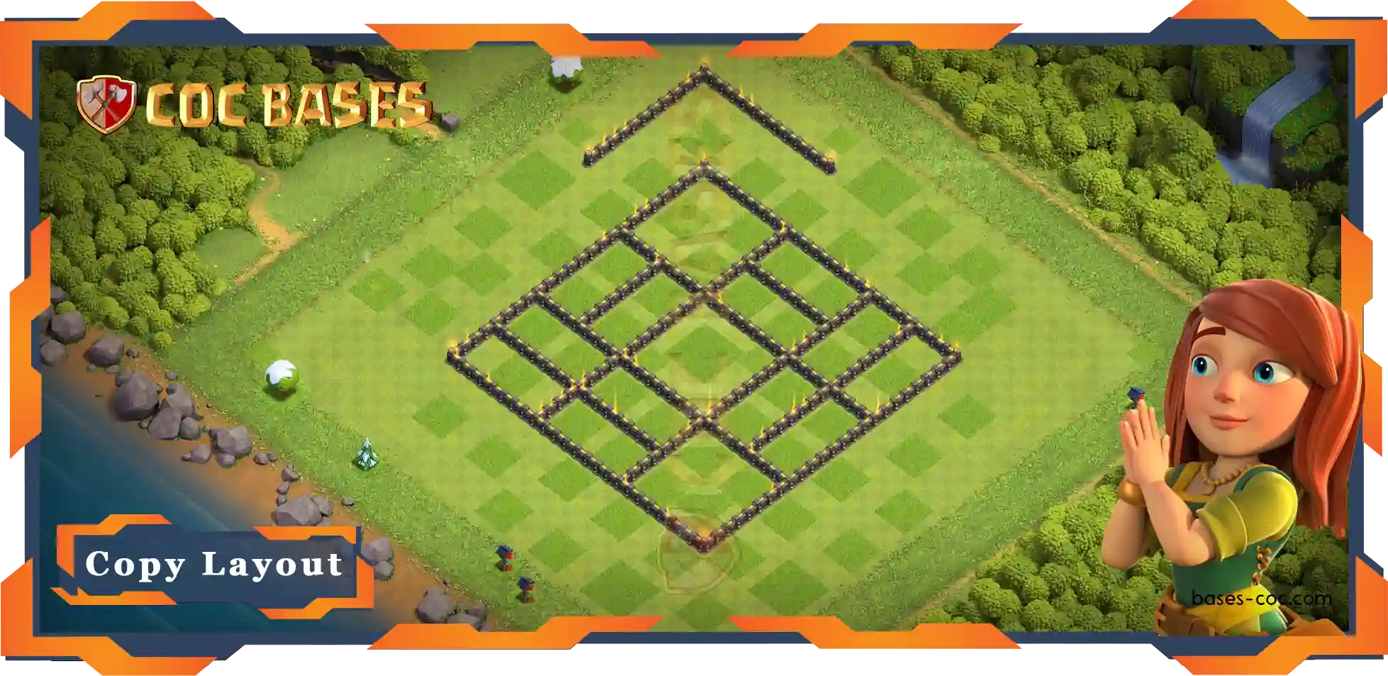 Town Hall 09 Base #99