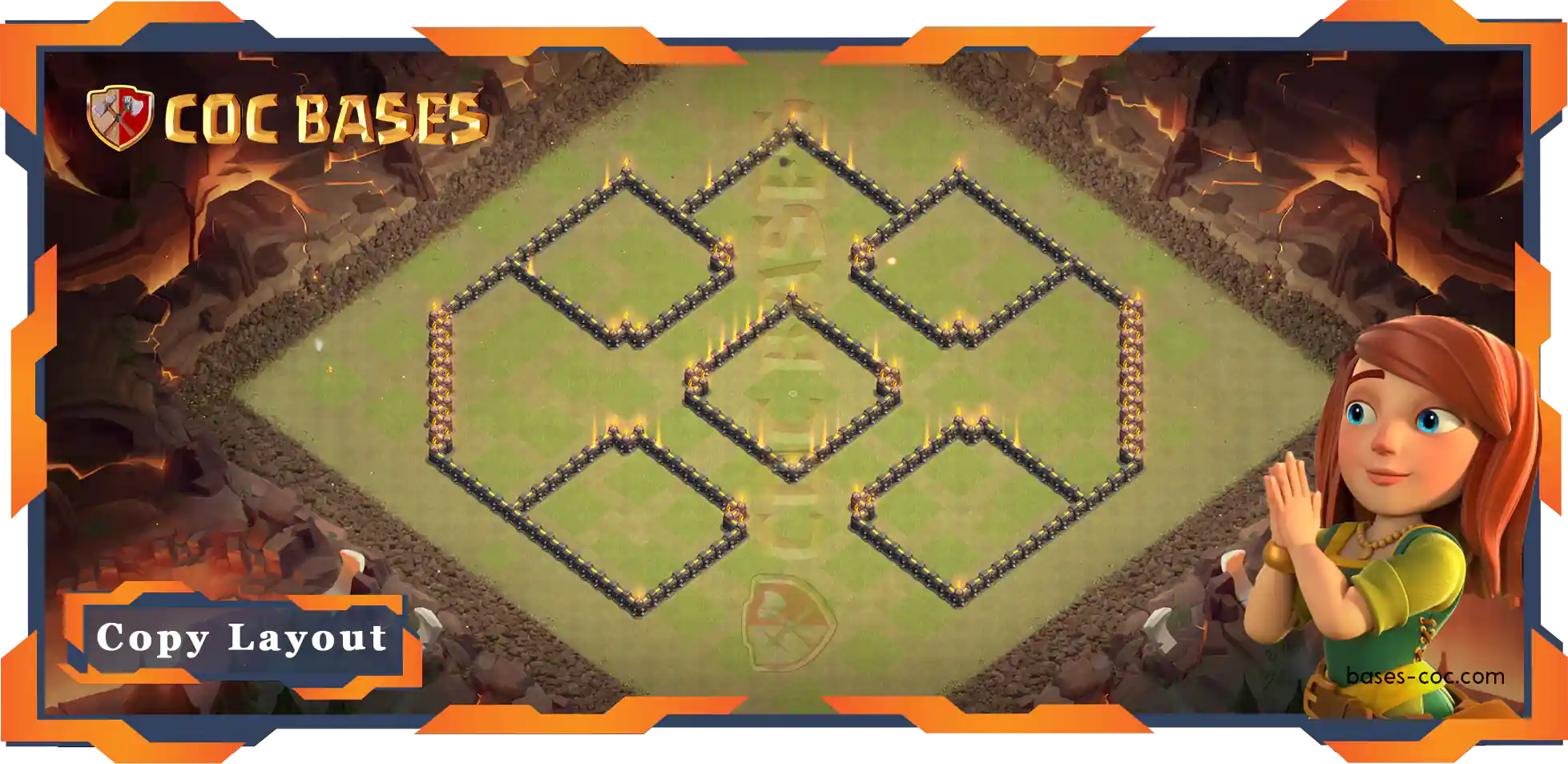 Town Hall 09 Base #127