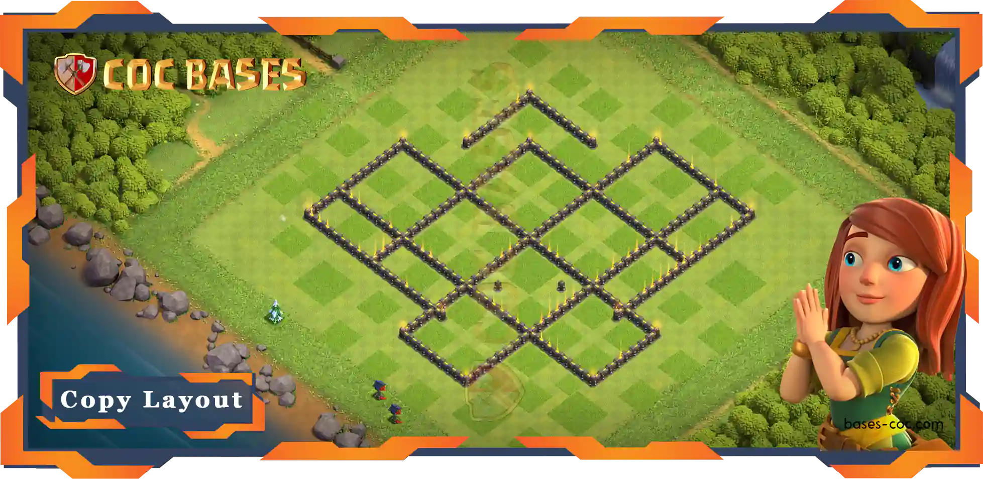 Town Hall 09 Base #110