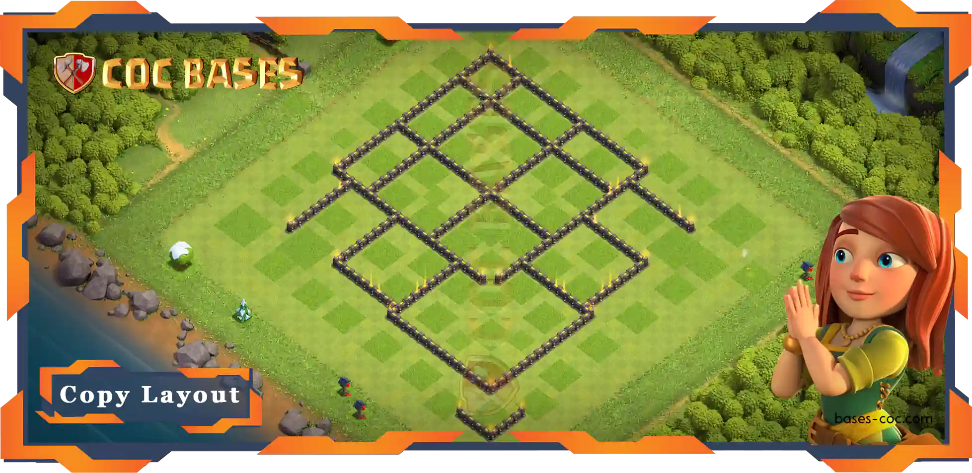 Town Hall 09 Base #108
