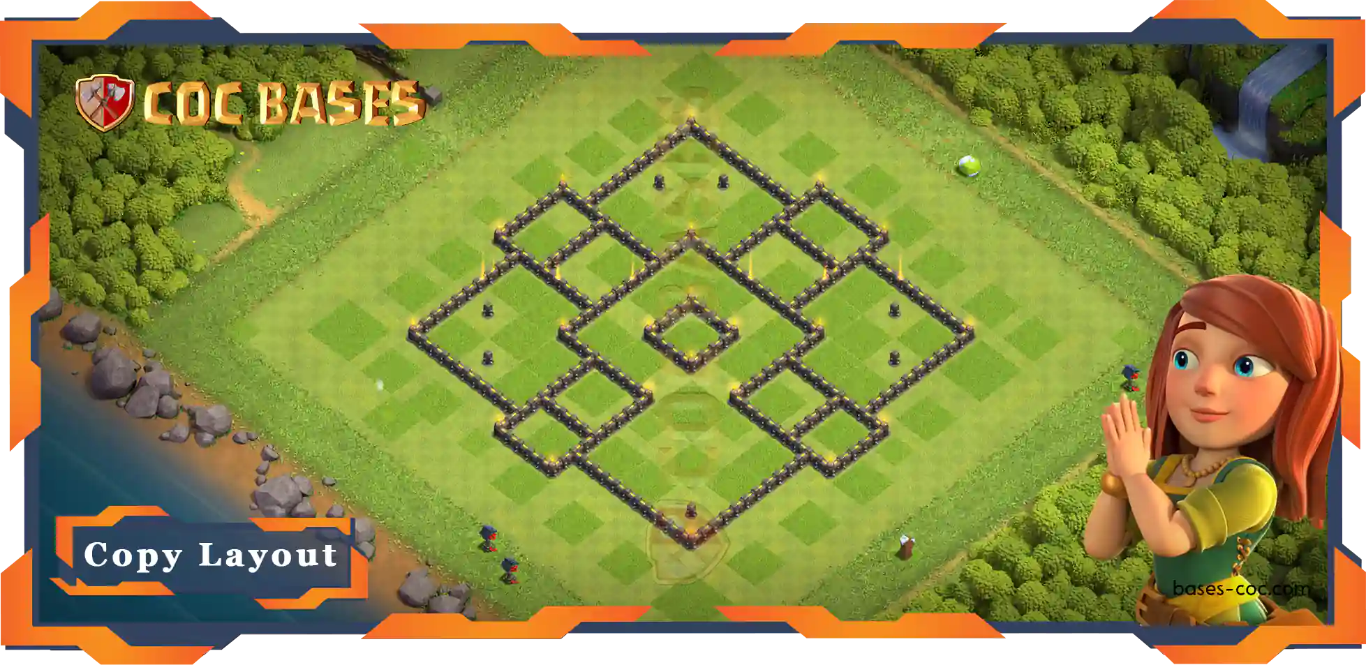 Town Hall 09 Base #129