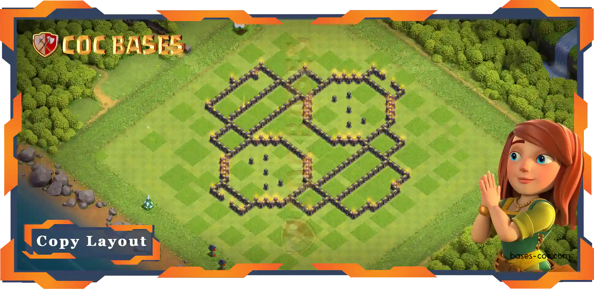 Town Hall 09 Base #115