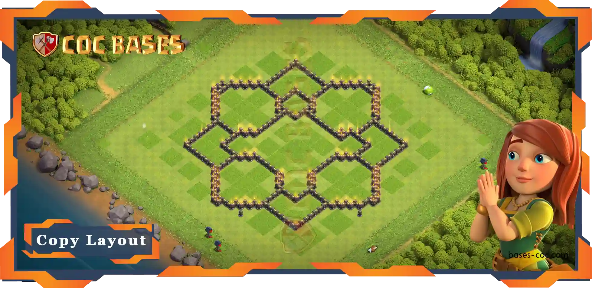 Town Hall 09 Base #95