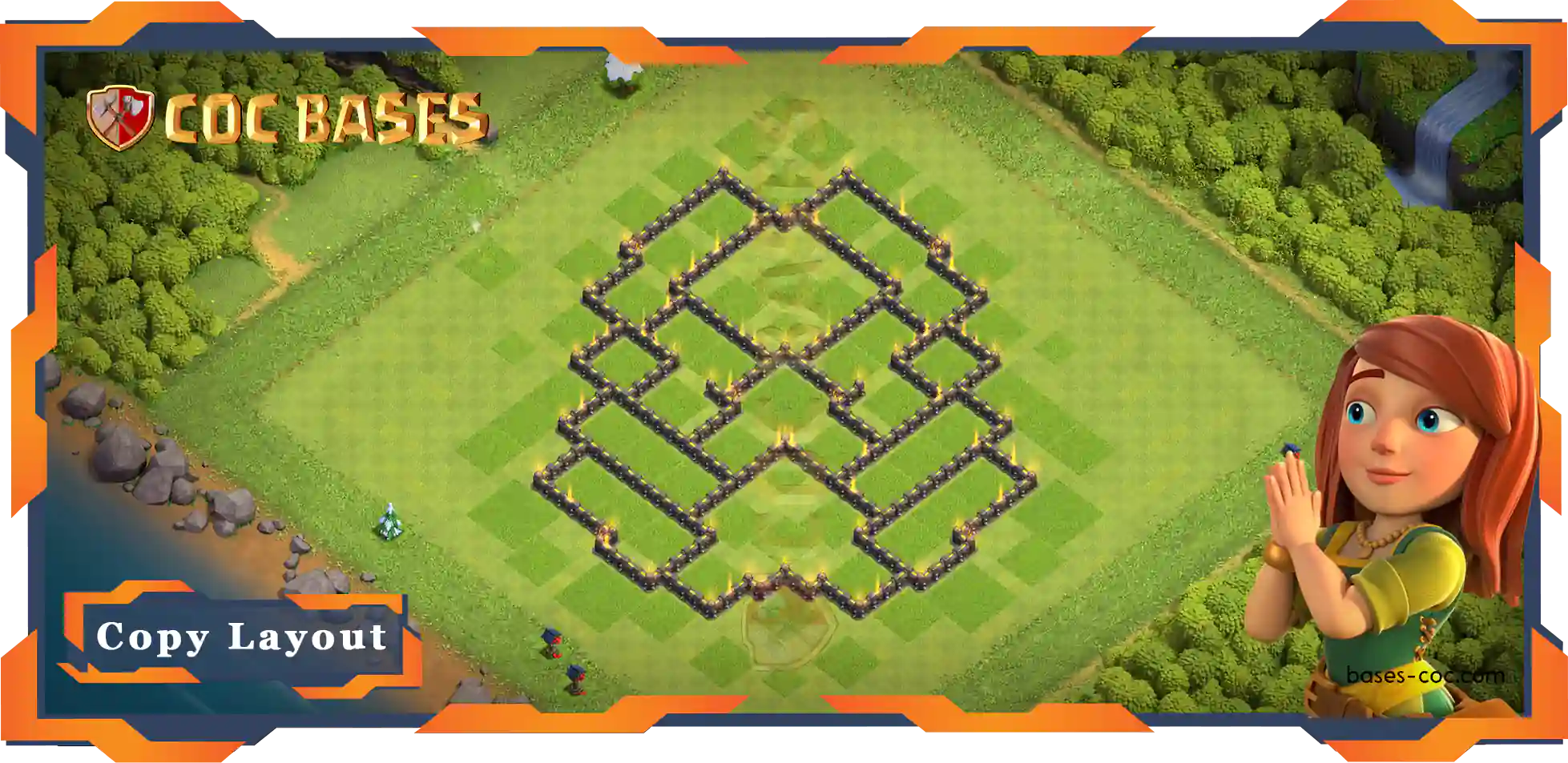 Town Hall 09 Base #116
