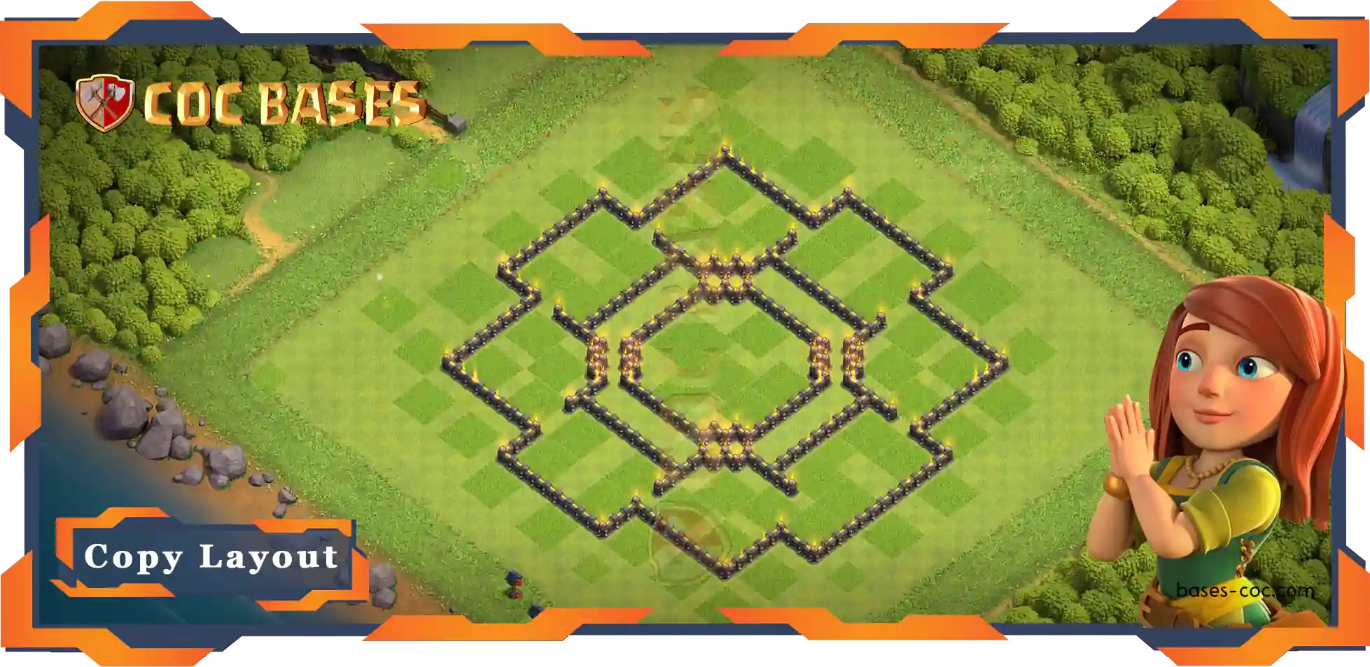 Town Hall 09 Base #70