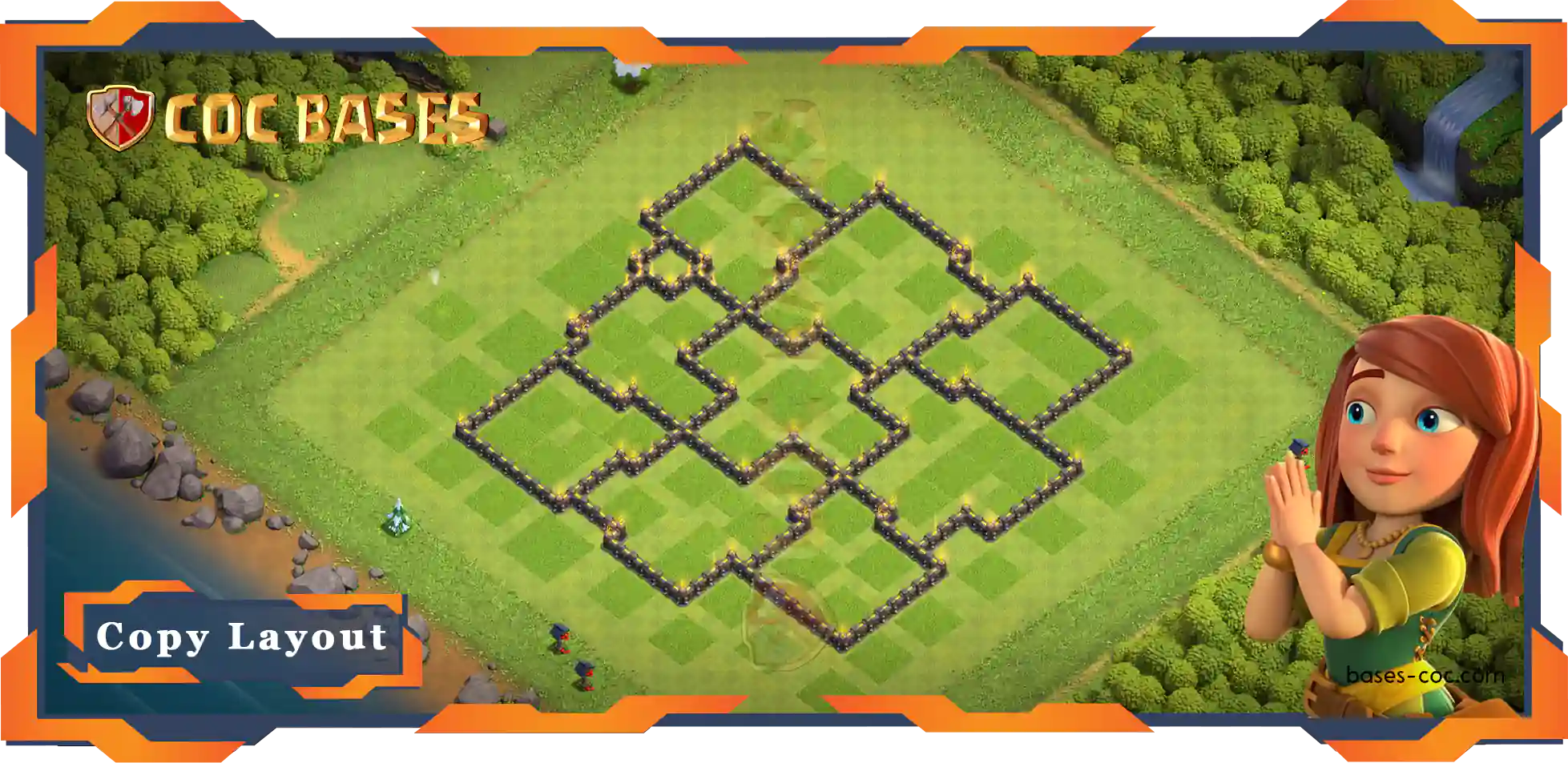 Town Hall 09 Base #118