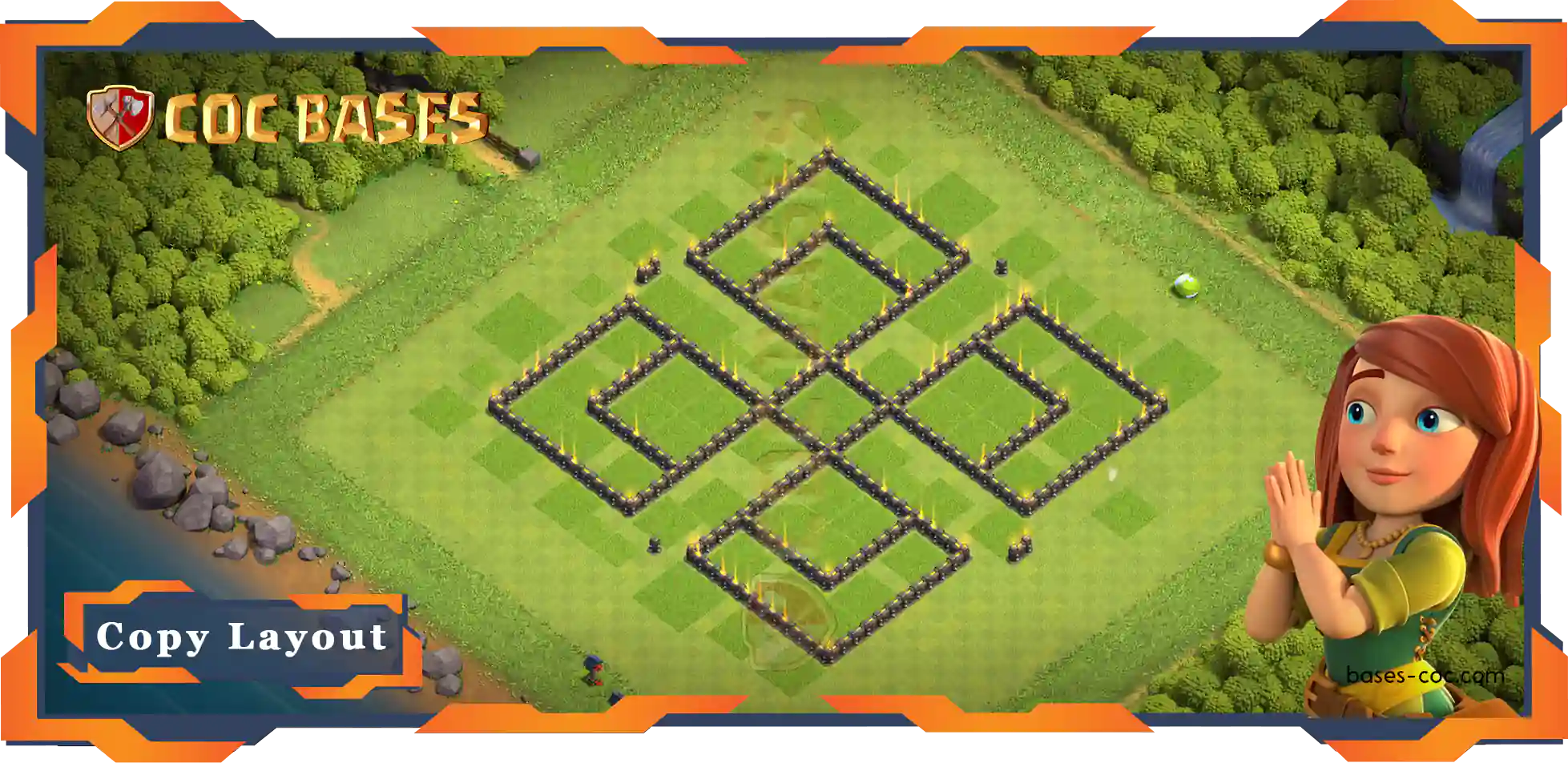 Town Hall 09 Base #89