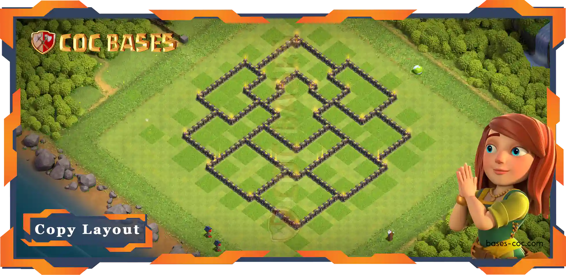 Town Hall 09 Base #137