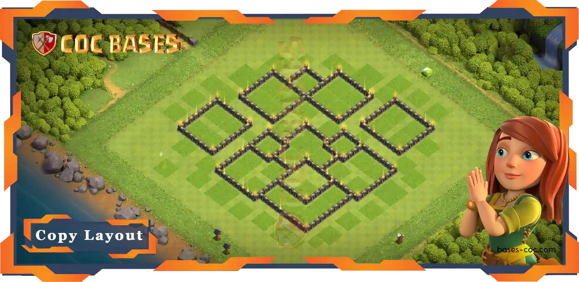 Town Hall 09 Base #140
