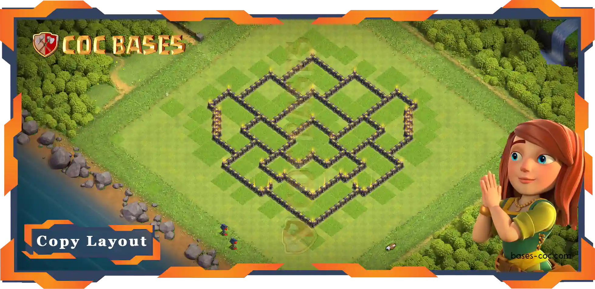 Town Hall 09 Base #68