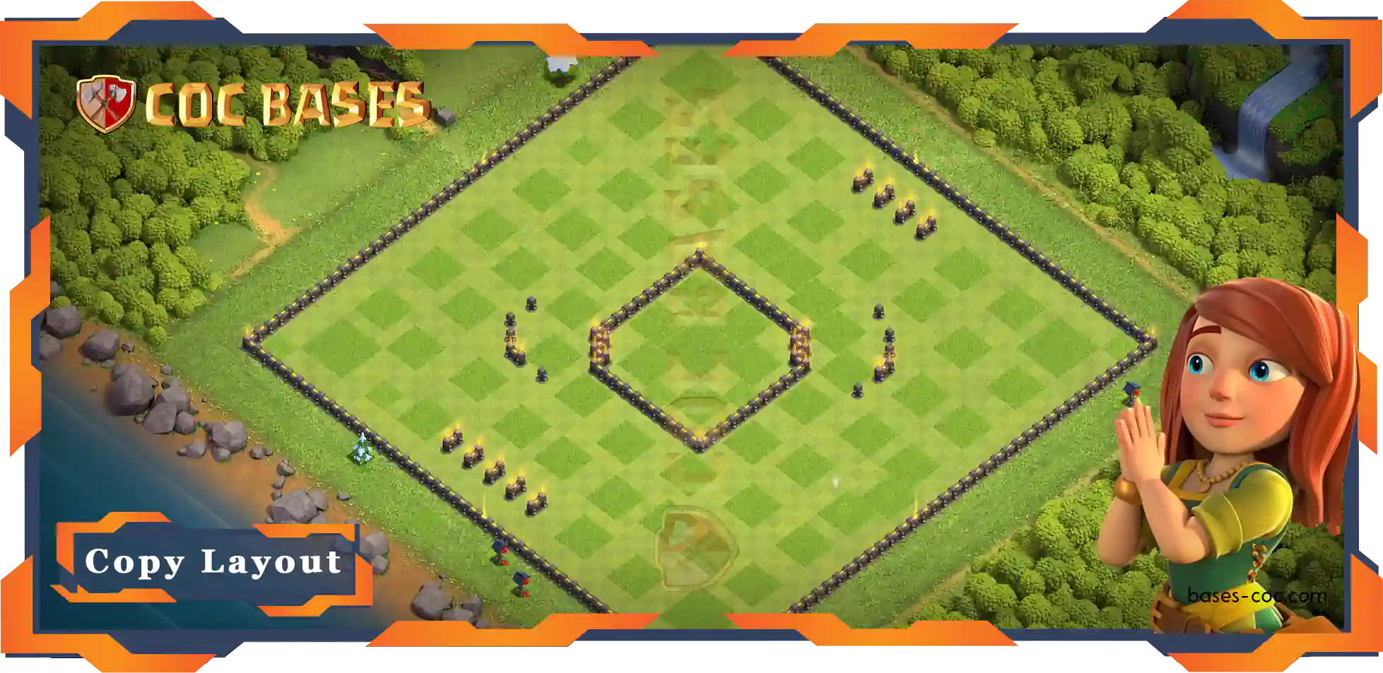 Town Hall 09 Base #109