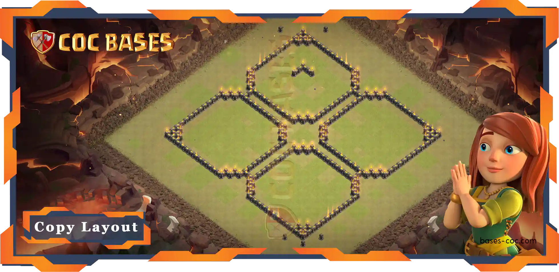 Town Hall 09 Base #71