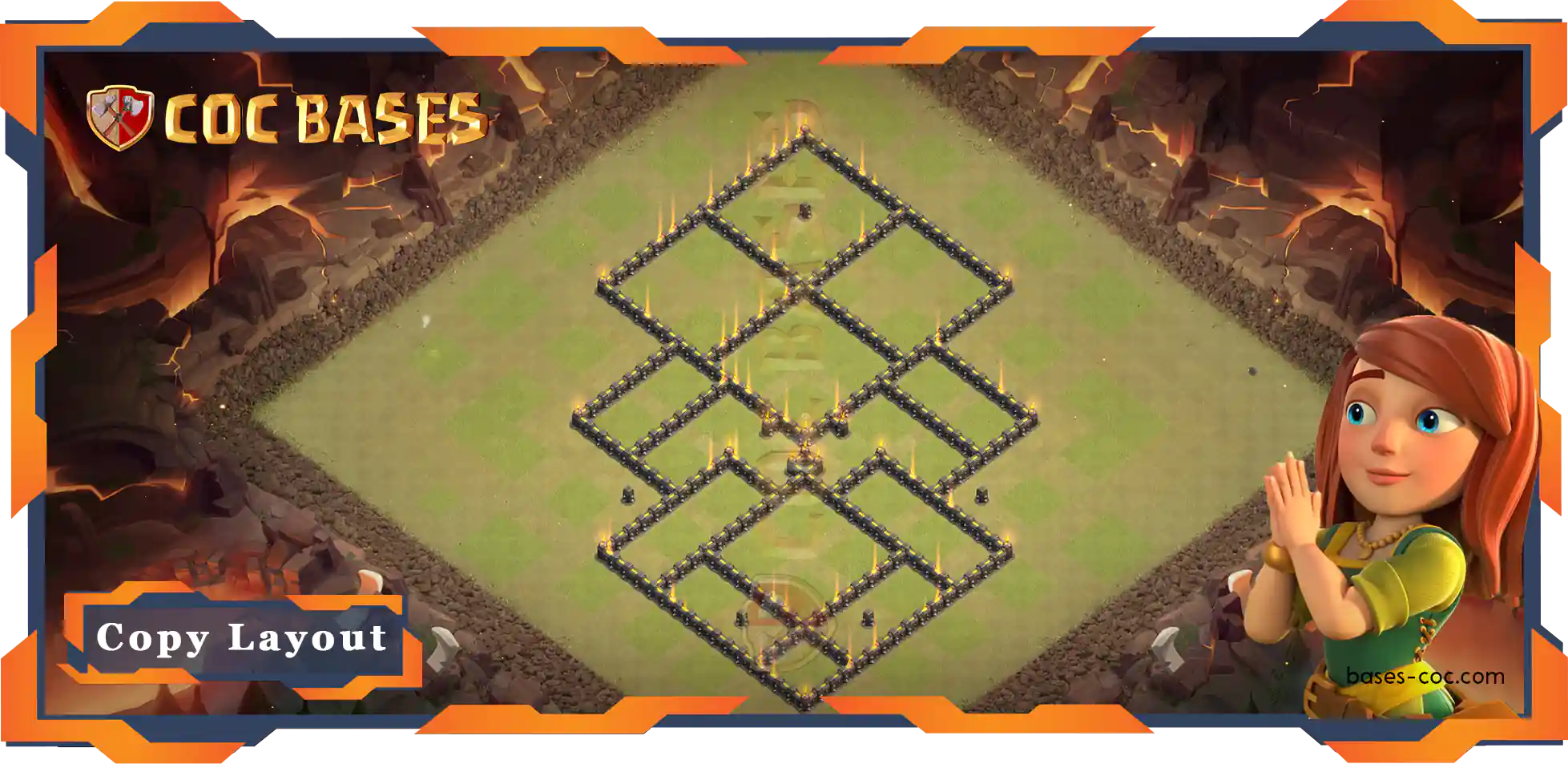 Town Hall 09 Base #136