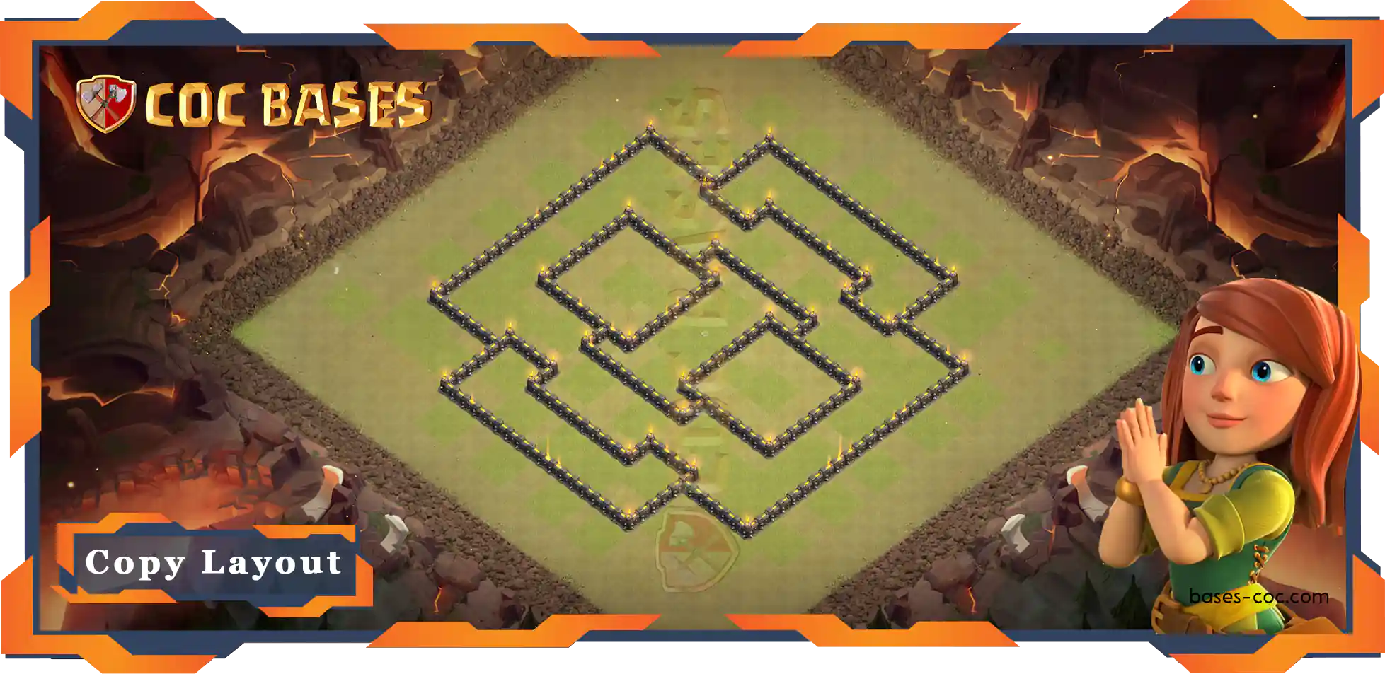 Town Hall 09 Base #106