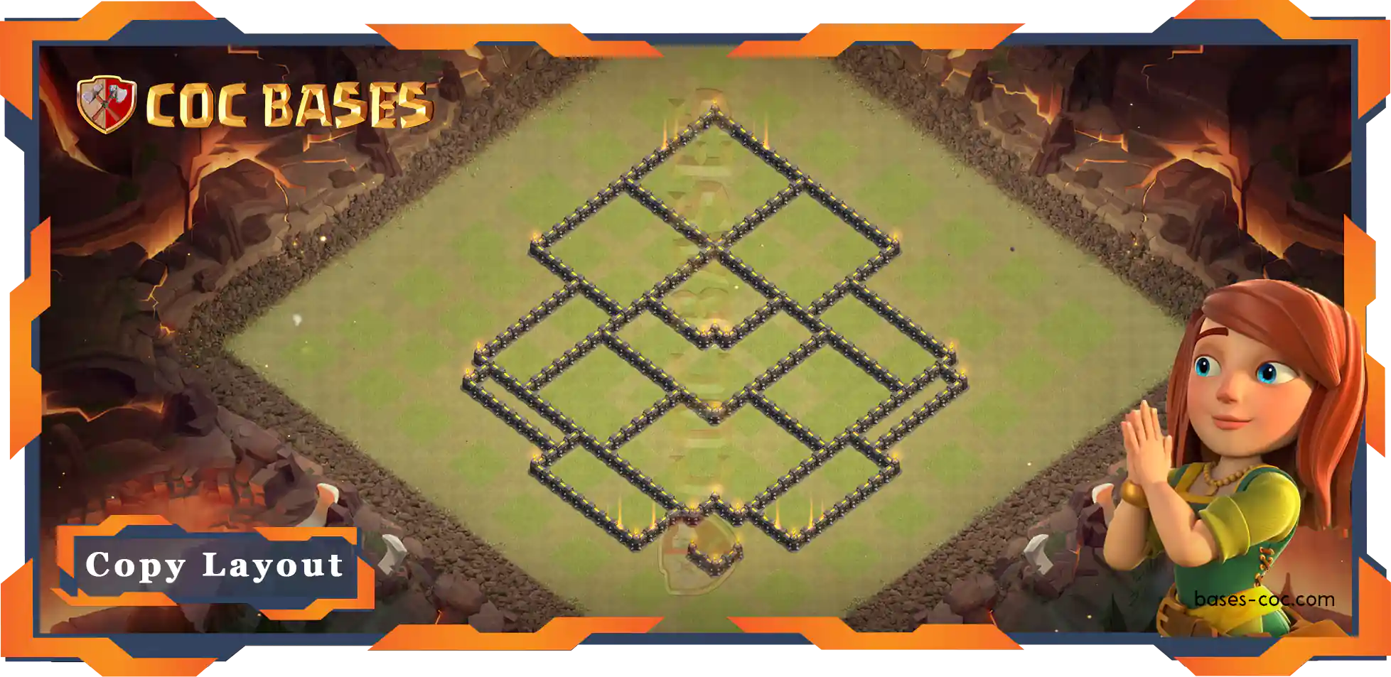 Town Hall 09 Base #91
