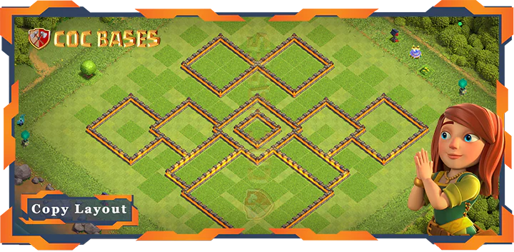 Town Hall 10 Base #95