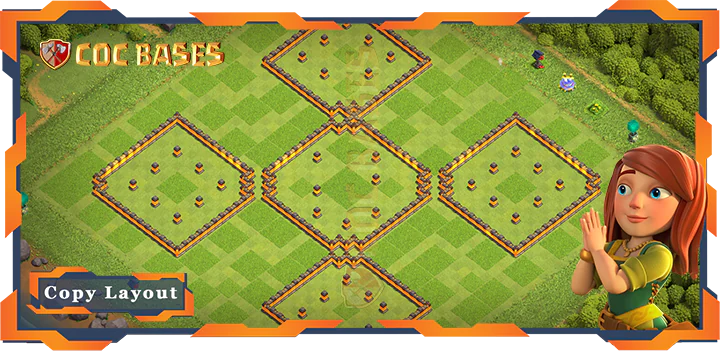 Town Hall 10 Base #114