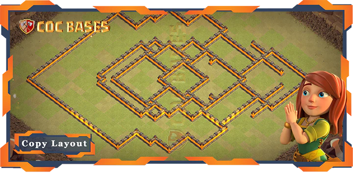 Town Hall 10 Base #111