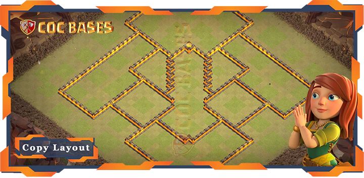 Town Hall 10 Base #127