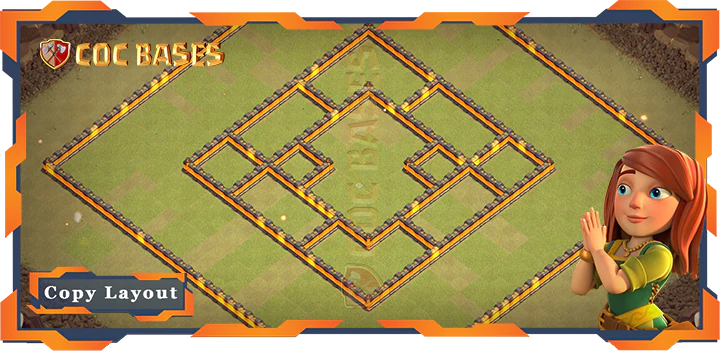 Town Hall 10 Base #132