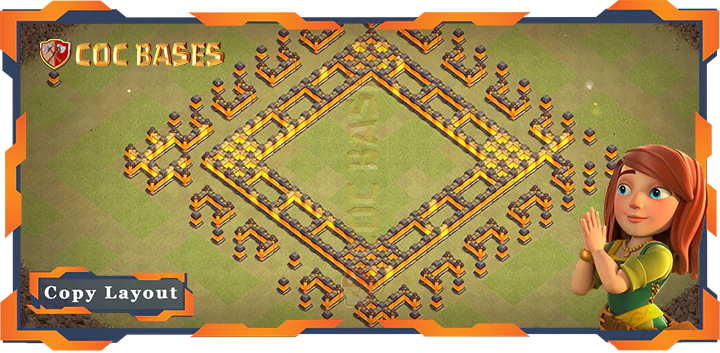 Town Hall 10 Base #136