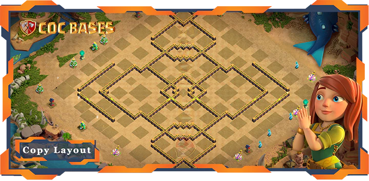 Town Hall 14 Base #91