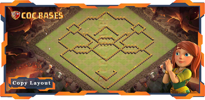 Town Hall 14 Base #142