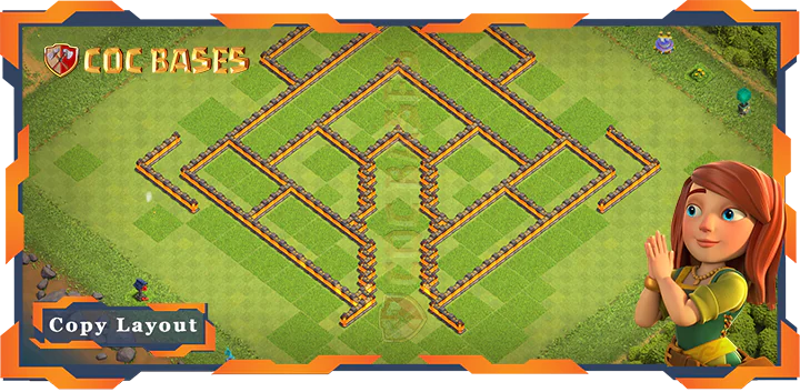 Town Hall 10 Base #128