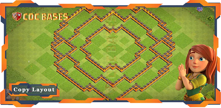 Town Hall 10 Base #119