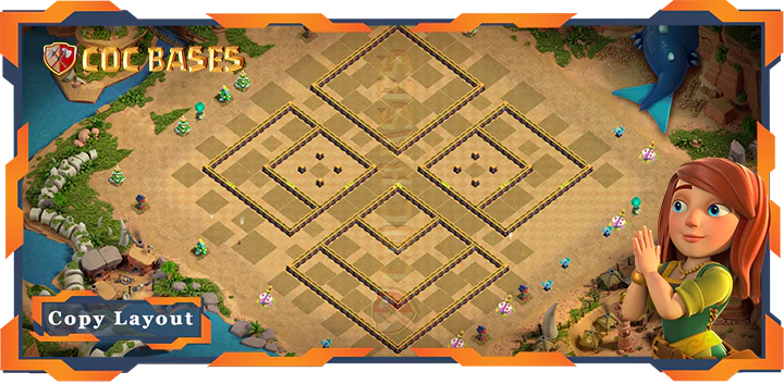 Town Hall 14 Base #98