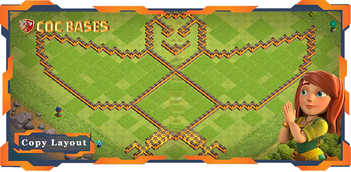 Town Hall 10 Base #121