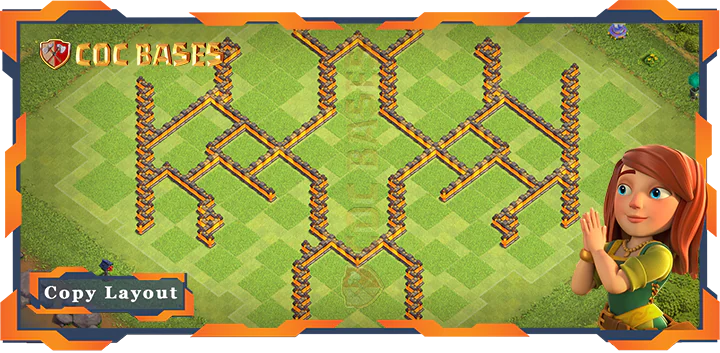 Town Hall 10 Base #123