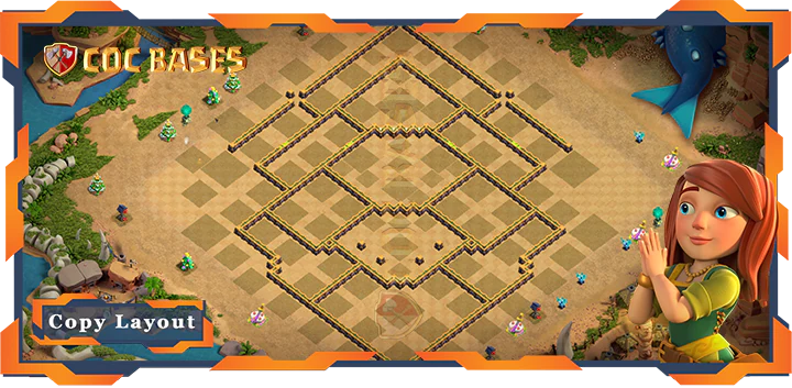 Town Hall 14 Base #88
