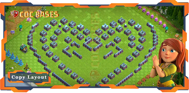 Town Hall 15 Base #118