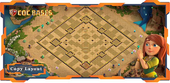 Town Hall 14 Base #105