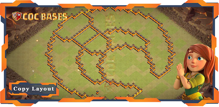 Town Hall 10 Base #107