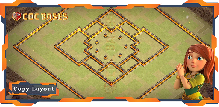 Town Hall 10 Base #148