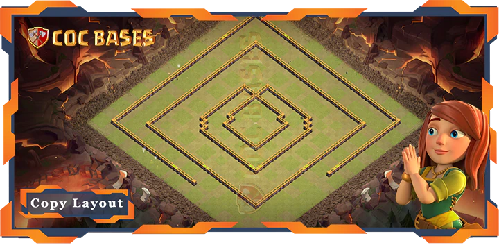 Town Hall 14 Base #128